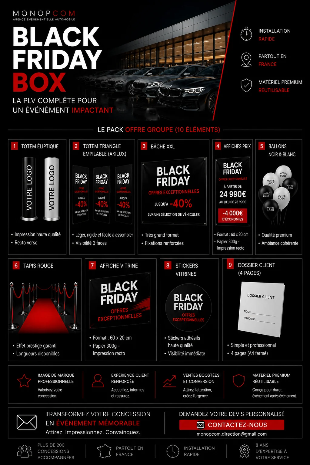 Présentation générique de la Black Friday Box