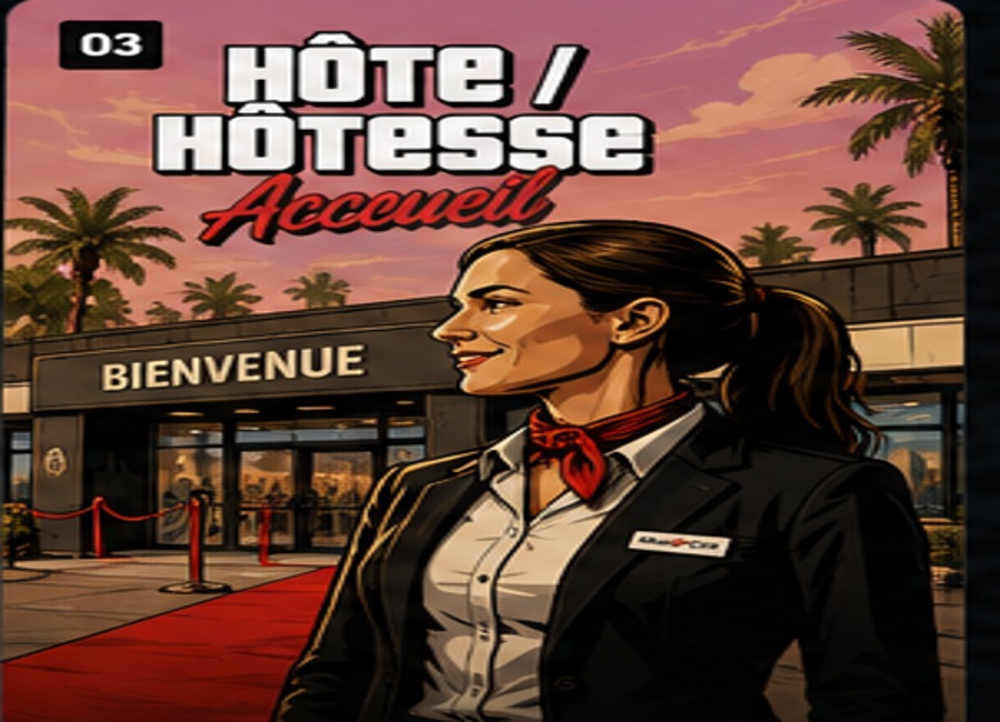 Hôte / hôtesse